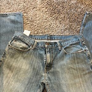 Levi's Blue Straight-Leg Jeans with Vintage Appeal